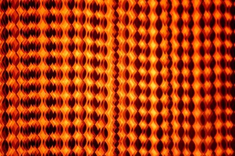 Abstract Geometric Pattern in Vibrant Orange Tones Stock Photos