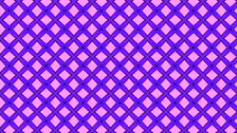 Abstract geometric pattern with vibrant purple and blue hues. Modern digital Stock Illustration