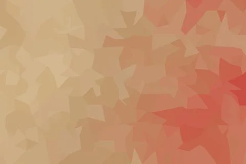 Abstract geometric pattern with warm beige and red shades Stock Photos
