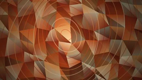 Abstract geometric pattern with warm brown and orange tones Иллюстрация