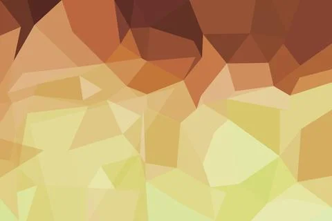 Abstract geometric pattern with warm brown and yellow tones Stock Photos