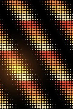 Abstract Geometric Pattern with Warm Color Gradient Stock Photos