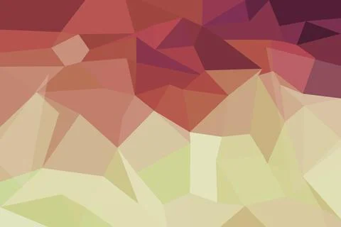 Abstract geometric pattern with warm colors in a mosaic style Stock Photos