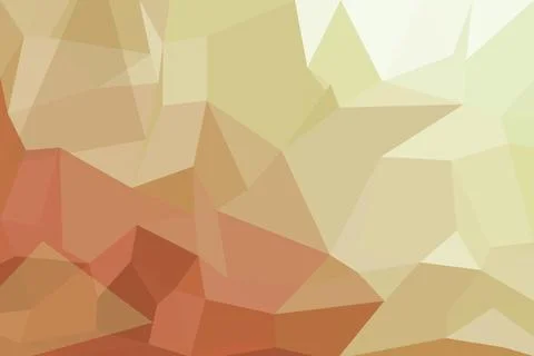 Abstract geometric pattern with warm colors and polygons Stock Photos