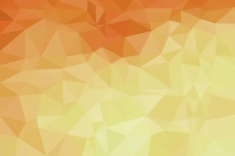 Abstract geometric pattern with warm orange and yellow shades Stock Illustration