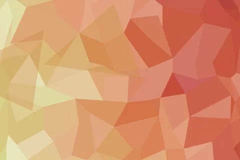 Abstract geometric pattern with warm orange and yellow tones Stock Photos