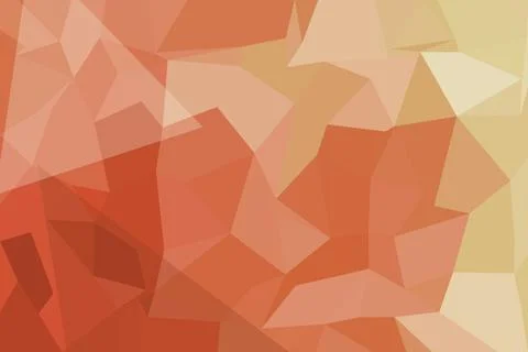 Abstract geometric pattern with warm orange and yellow tones Stock Photos