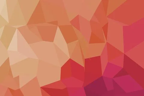 Abstract geometric pattern with warm red pink orange colors Stock Photos