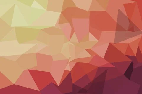 Abstract geometric pattern with warm red pink and beige tones Stock Photos