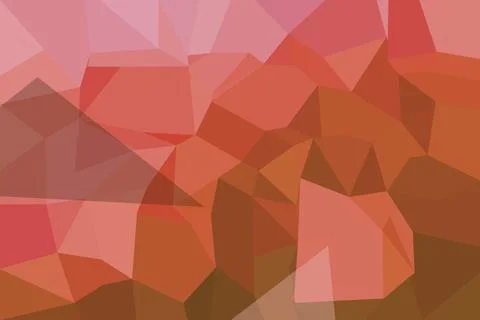 Abstract geometric pattern with warm red orange shades Stock Photos