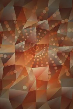 Abstract Geometric Pattern in Warm Tones Фото