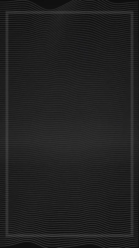 Abstract Geometric Pattern with Wavy Lines and Optical Illusion Effect Stock Footage 347697902