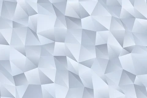 Abstract geometric pattern with white polygon shapes Stock Illustration