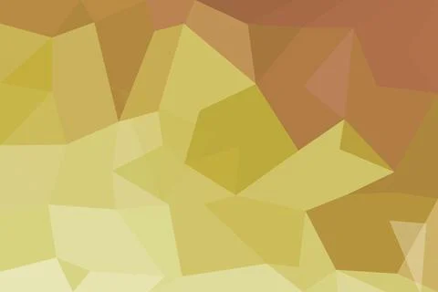 Abstract geometric pattern with yellow and brown shades Stock Illustration
