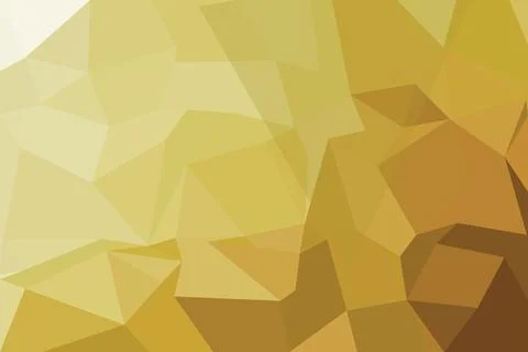 Abstract geometric pattern with yellow and brown shades Stock Photos