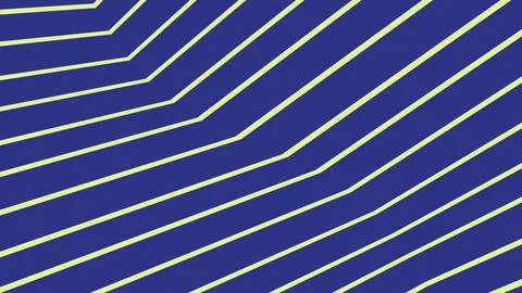 Abstract geometric pattern with yellow lines on blue 스톡 일러스트