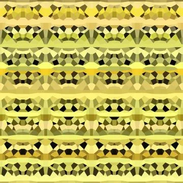 Abstract geometric pattern in yellow orange Stock Illustration