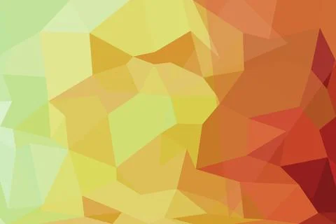 Abstract geometric pattern with yellow, orange, and red colors Stock Photos