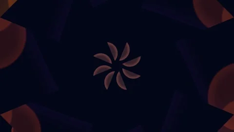 Abstract Geometric Patterns in Dark Brown. Stock Footage 331359213