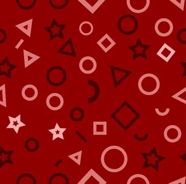 Abstract geometric patterns. seamless patterns, abstract geometric shapes Stock Illustration