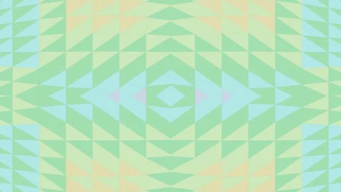 Abstract Geometric Patterns in Soft Colors. Video stock 329289391