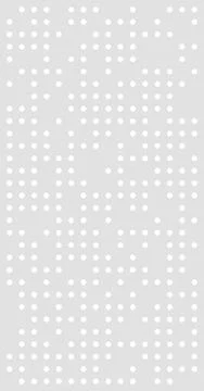 Abstract geometric perforated sheet random pattern transpatent background. Stock Illustration