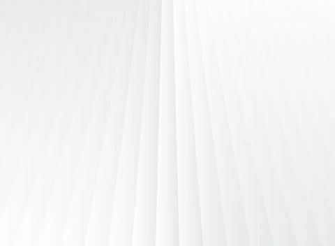 Abstract geometric perspective vertical lines white and gray gradient color b Stock Illustration