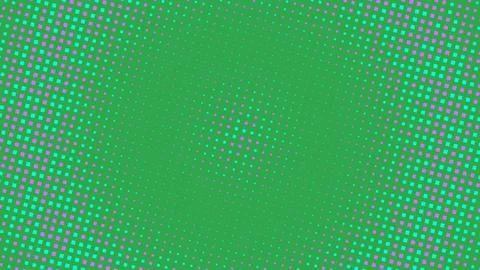 Abstract geometric pixel art pattern with green and purple tones 스톡 일러스트