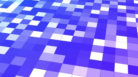 Abstract Geometric Pixel Digital Motion Background Video stock 316194824