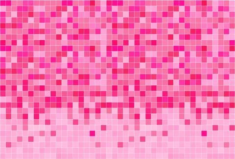 Abstract geometric pixel mosaic background. Stock Illustration