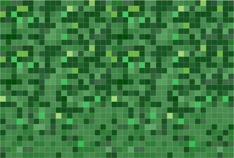 Abstract geometric pixel mosaic background. Illustrazione stock