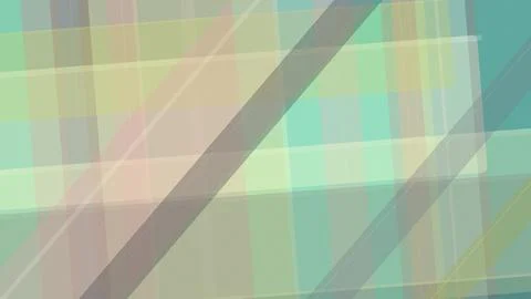 Abstract geometric plaid pattern in mint green, cream, and soft cyan tones .. Illustrazione stock