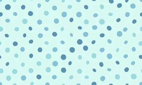 Abstract geometric polka dot pattern with repeating round spots. Great for .. Stock Illustration