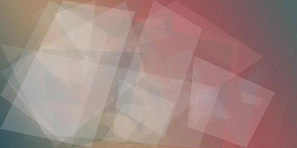 Abstract geometric polygon background blending soft pink and blue hues, cre.. 스톡 일러스트