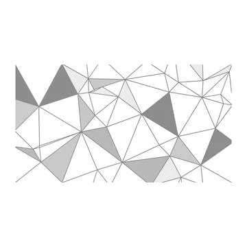 Abstract geometric polygon mesh graphic with low poly Stock Illustration