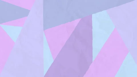 Abstract Geometric Polygon Motion Background_Pink Purple Light blue Video stock 330513181