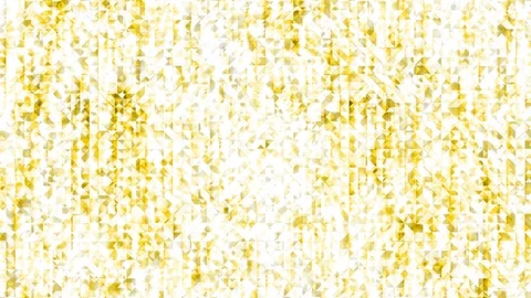 Abstract Geometric polygon square box and Triangle gold color glowing pattern Stock Footage 92225978