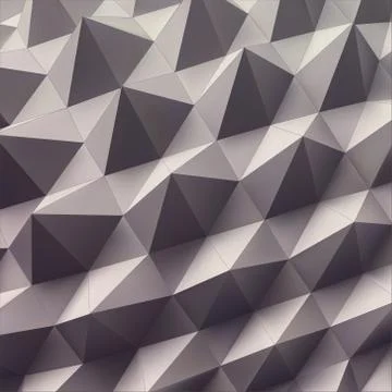 Abstract geometric polygonal background. 3d vector illustration 库存插图