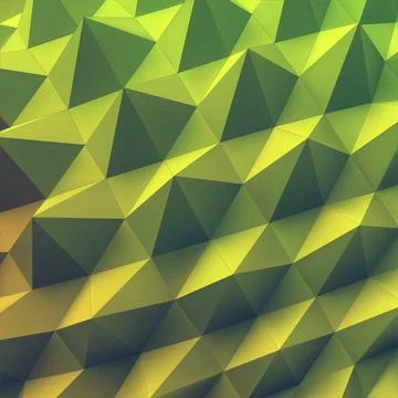 Abstract geometric polygonal background. 3d vector illustration. Abstract ... Foto stock