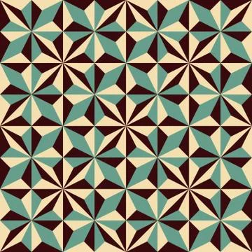 Abstract geometric polygonal background composed of triangles Stock Illustration