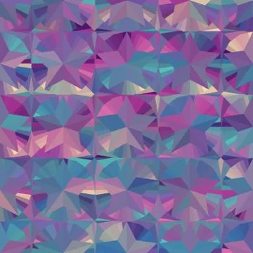 Abstract geometric polygonal background. Stock Illustration