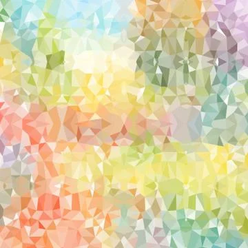 Abstract geometric polygonal background. Stock Illustration