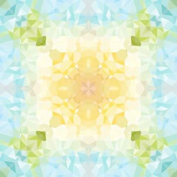 Abstract geometric polygonal background. Stock Illustration