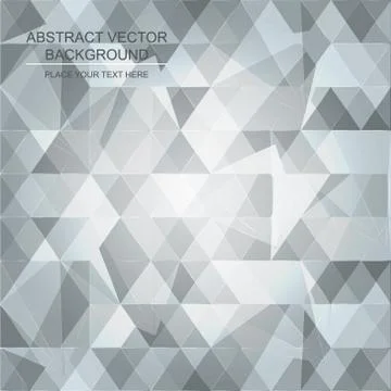 Abstract geometric polygonal background Stock Illustration