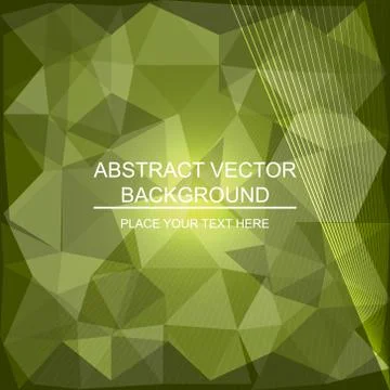 Abstract geometric polygonal background Stock Illustration