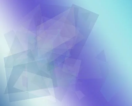 Abstract geometric polygons create a soft blue and purple gradient backgrou.. Illustrazione stock