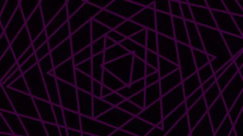 Abstract geometric purple low poly background pattern for modern graphic desi Stock Footage 341054897