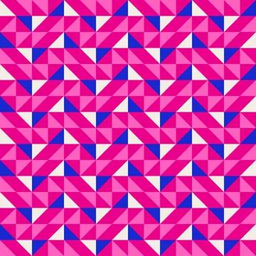 Abstract geometric quilt seamless vector pattern, patchwork background. Pin.. イラスト素材