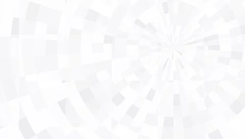 Abstract geometric radial pattern with concentric circles and rectangles in soft Illustrazione stock