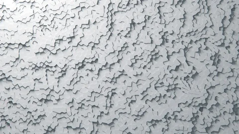 Abstract Geometric random Surface Loop clean minimal pattern Stock Footage 122849254